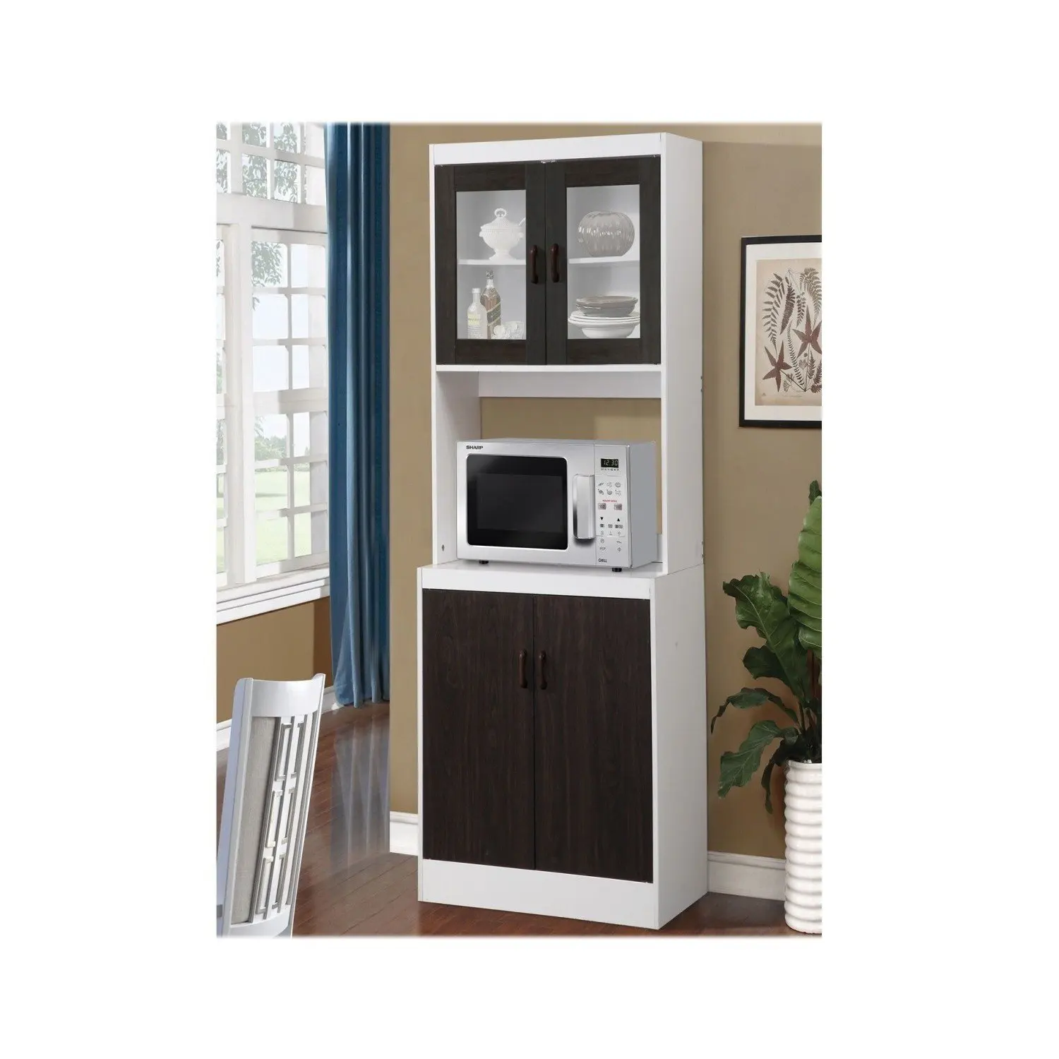 Utility Storage Cupboard Find Deals Get Quotations Usa Stock Tall Kitchen Microwave Stand Utility Cabinet Storage Shelves Cupboard 3 Colors
