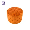 Soft kids Adult Fitting Room Orange Color Stools