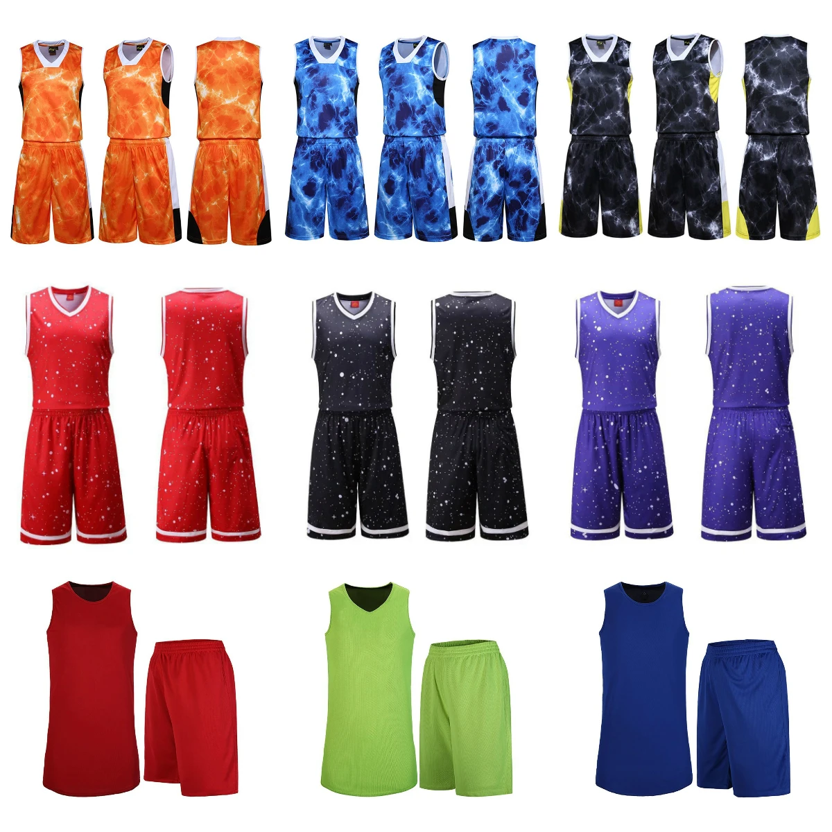 Reverisible Uniforms Moisture Wicking Basketball,Soccer,Volleyball,Lacrosse All Sports Uniforms