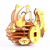 3D Wooden Plutus cat Assembly Puzzles Kits for Adults and Kids DIY Wooden Model Kit Brain Teaser
