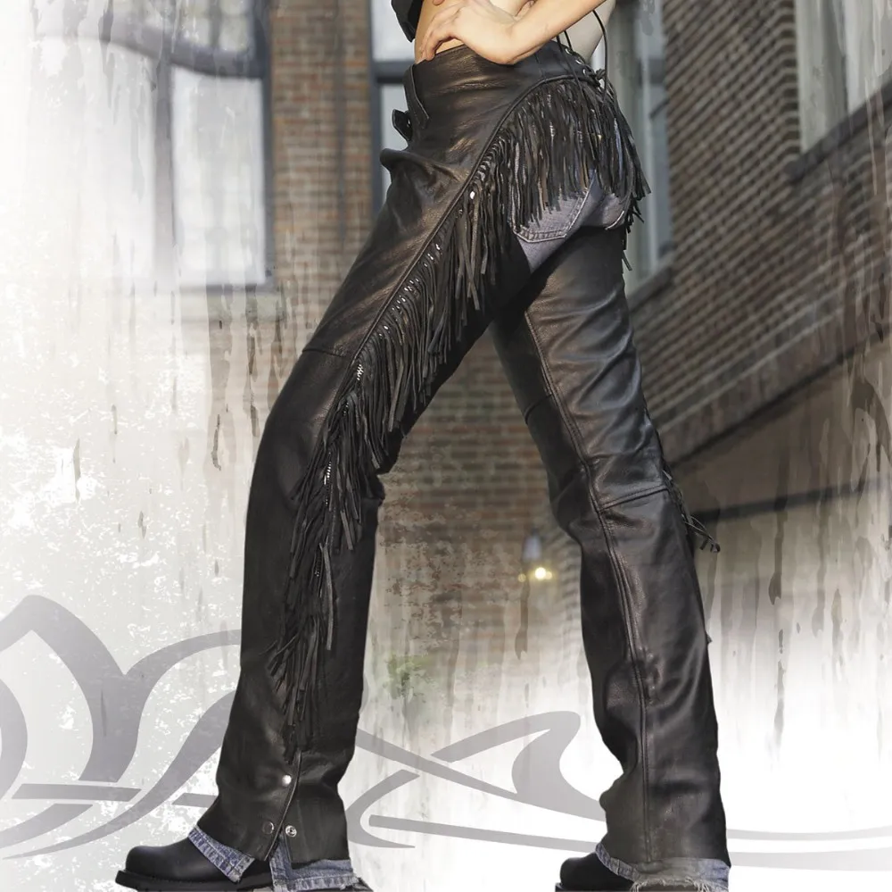 Riding Fashion Cowhide Leather Chaps For Men And Women Suede Leather Fringe Style Sexy Chaps Buy 