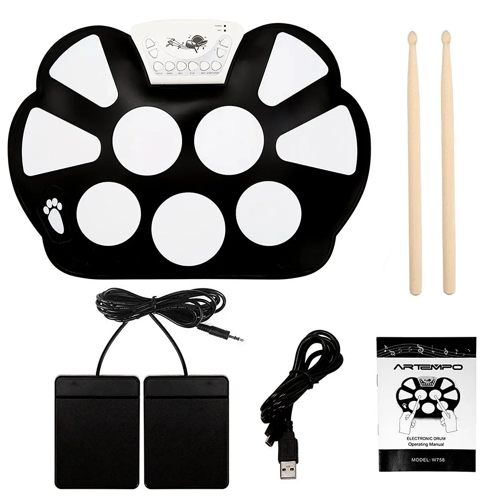 Pad kit. USB Roll up Drum Kit. Roll up Drum Kit.