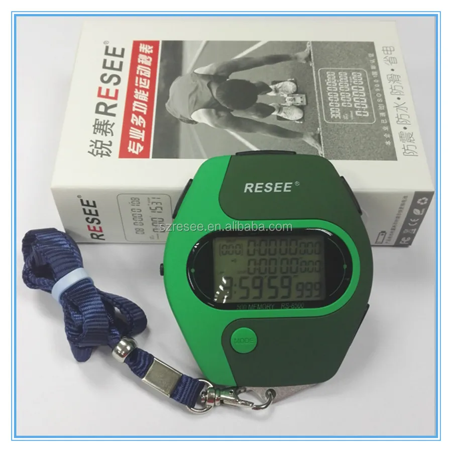 Recycling Rechargeable Builtin Lithium Battery Custom Stopwatch For