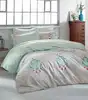Turkish Double Cotton Bed Cover Set & Sheet & Pillow Case / Ak Home Bedspread