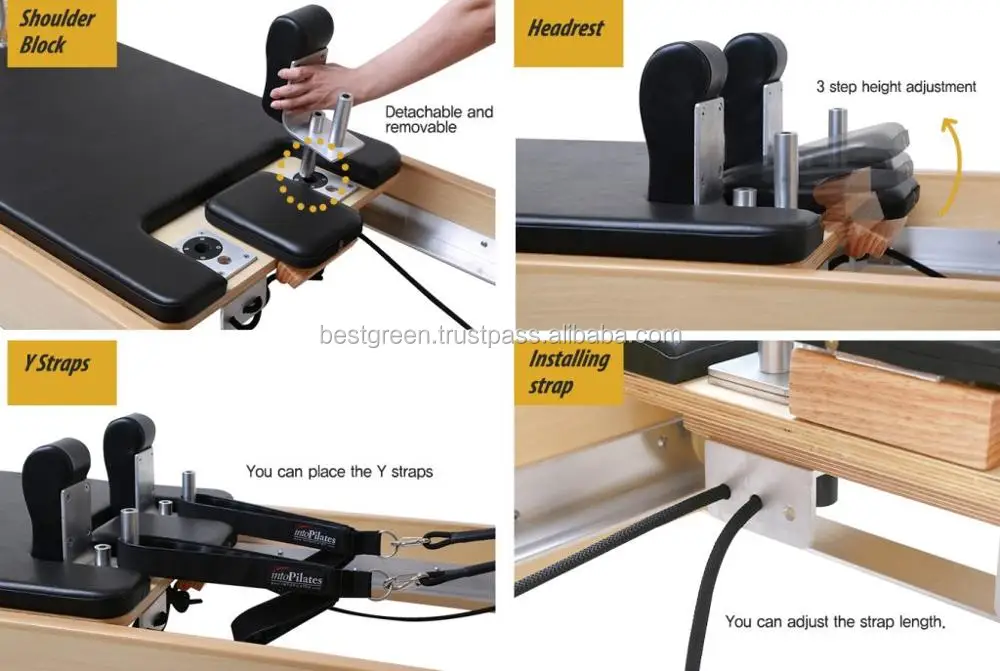 Handcrafted Pilates Reformer Cloud Reformer Made In Korea Various Color Good Quality Of Material