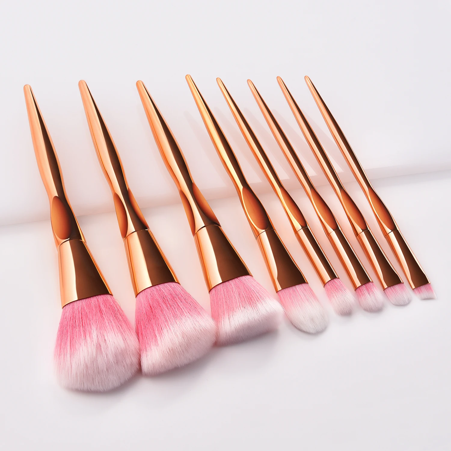 High Quality And Fashionable Rose Gold Makeup Brush Kit Buy Rose Gold