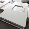 Modern precut laminate composite faux quartz solid surface L shape kitchen countertop