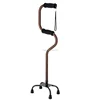 Aluminum Walking Cane Safety Double Bend Quad Canes