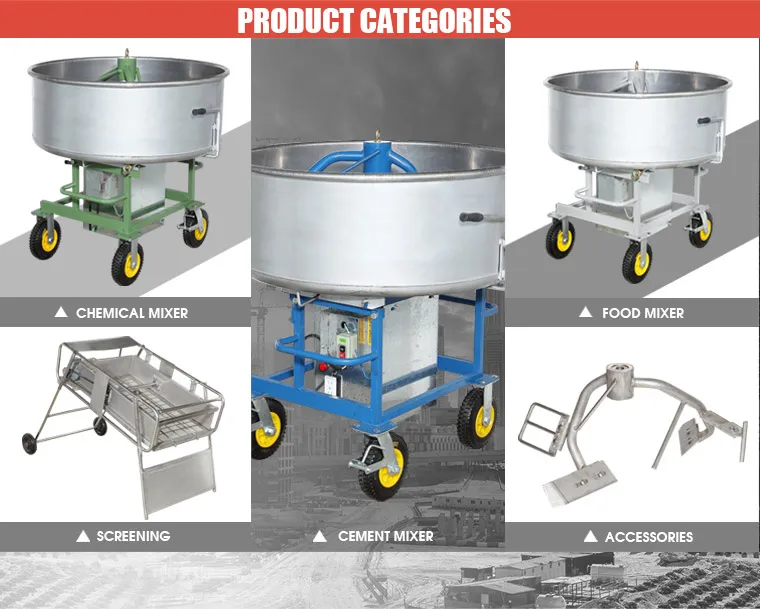 Vertical High Intensity Shaft Pan Concrete Mixer Buy Portable Small