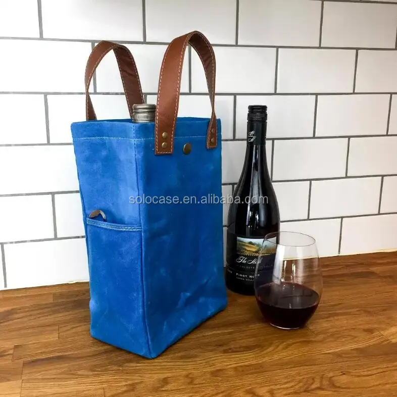 Waxed Canvas Cooler Bag