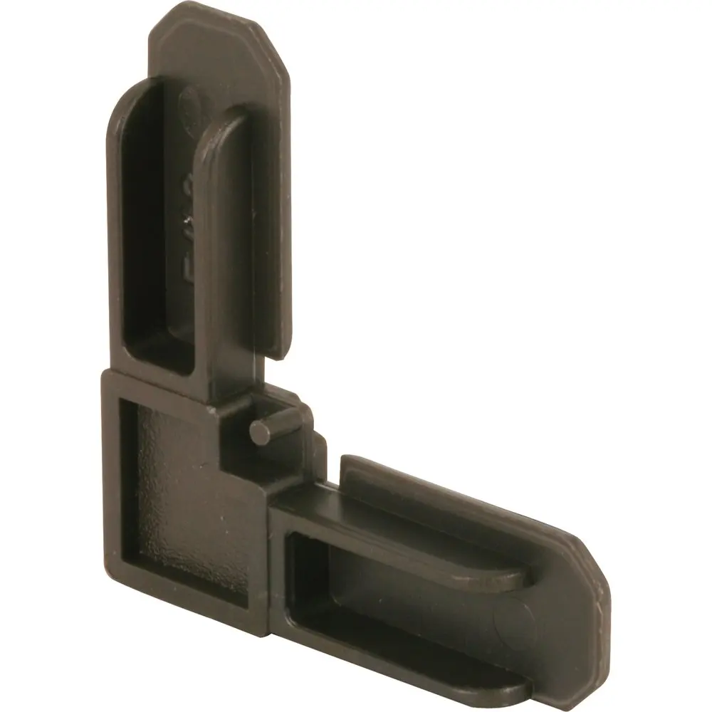 Prime-Line Products PL 7719 Screen Frame Corner, 1/4-Inch by 3/4-Inch, Bronze Plastic,(Pack of 4)