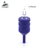 Pro-design ODM Silica gel E.O. Gas Sterilised Single packing tattoo supply 1-3 Round Disposable Soft Blue grip tips