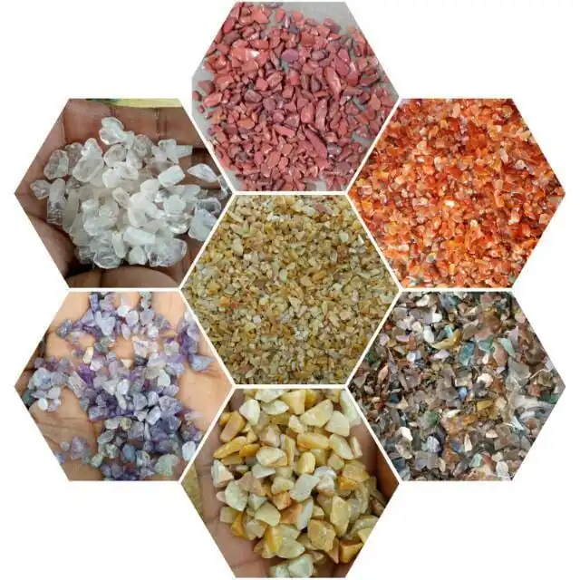 We are largest manufacture of high quality marble chips / aggregate and san...