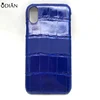 Odian Jewelry Luxury 100% Genuine Crocodile Alligator phone case ostrich feet leather phone case lizard leather phone case