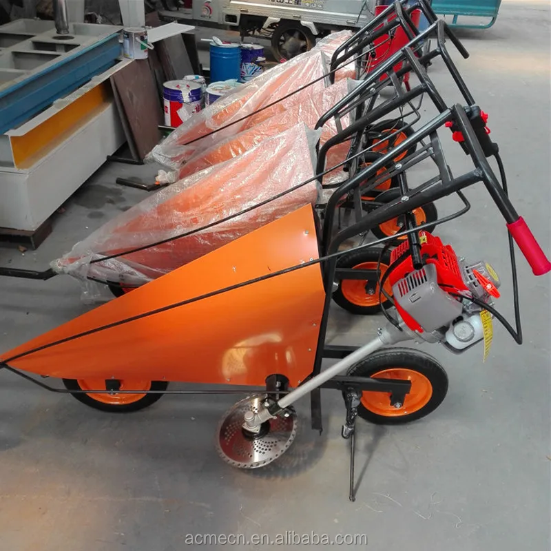 Hand push agricultural tools hand push harvester machine