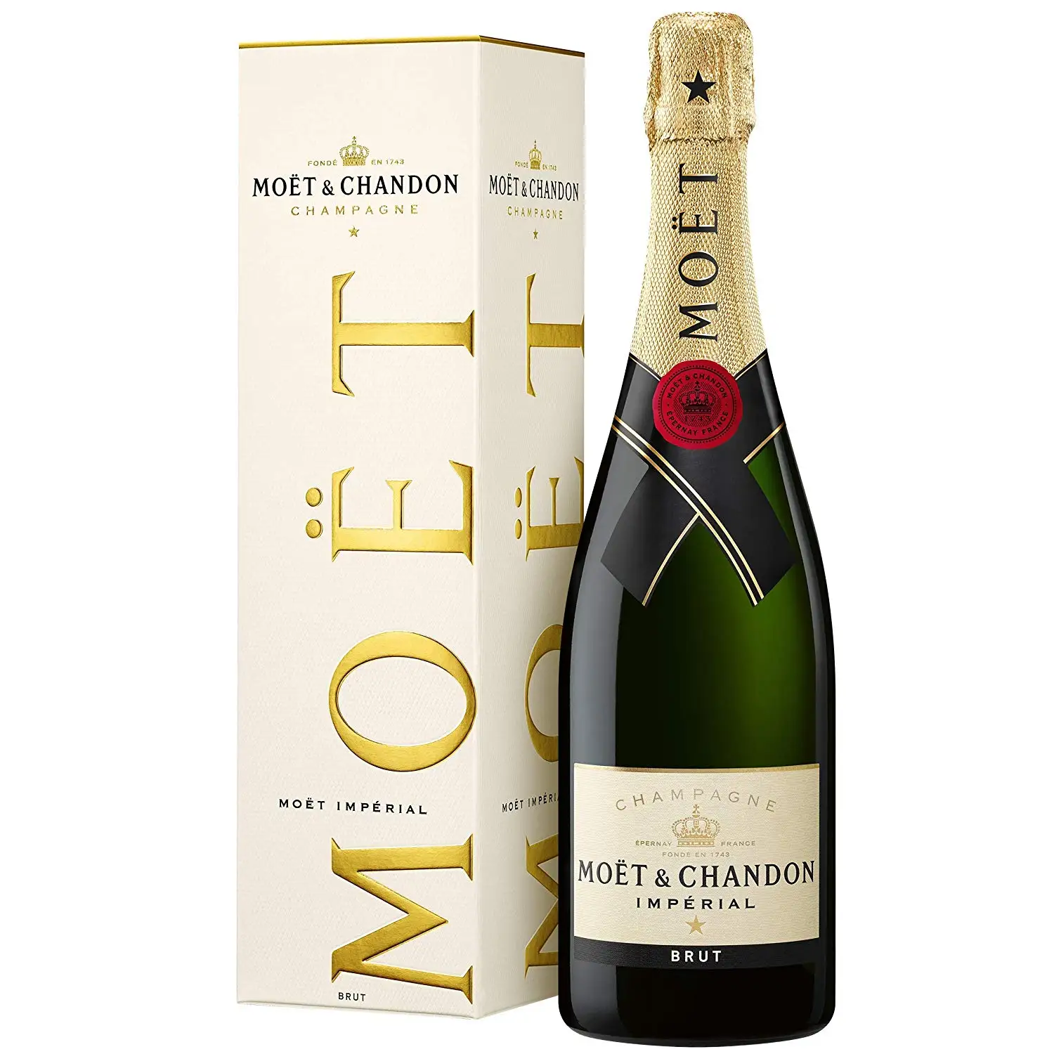moet & chandon imperial brut sparkling wine, 750 ml