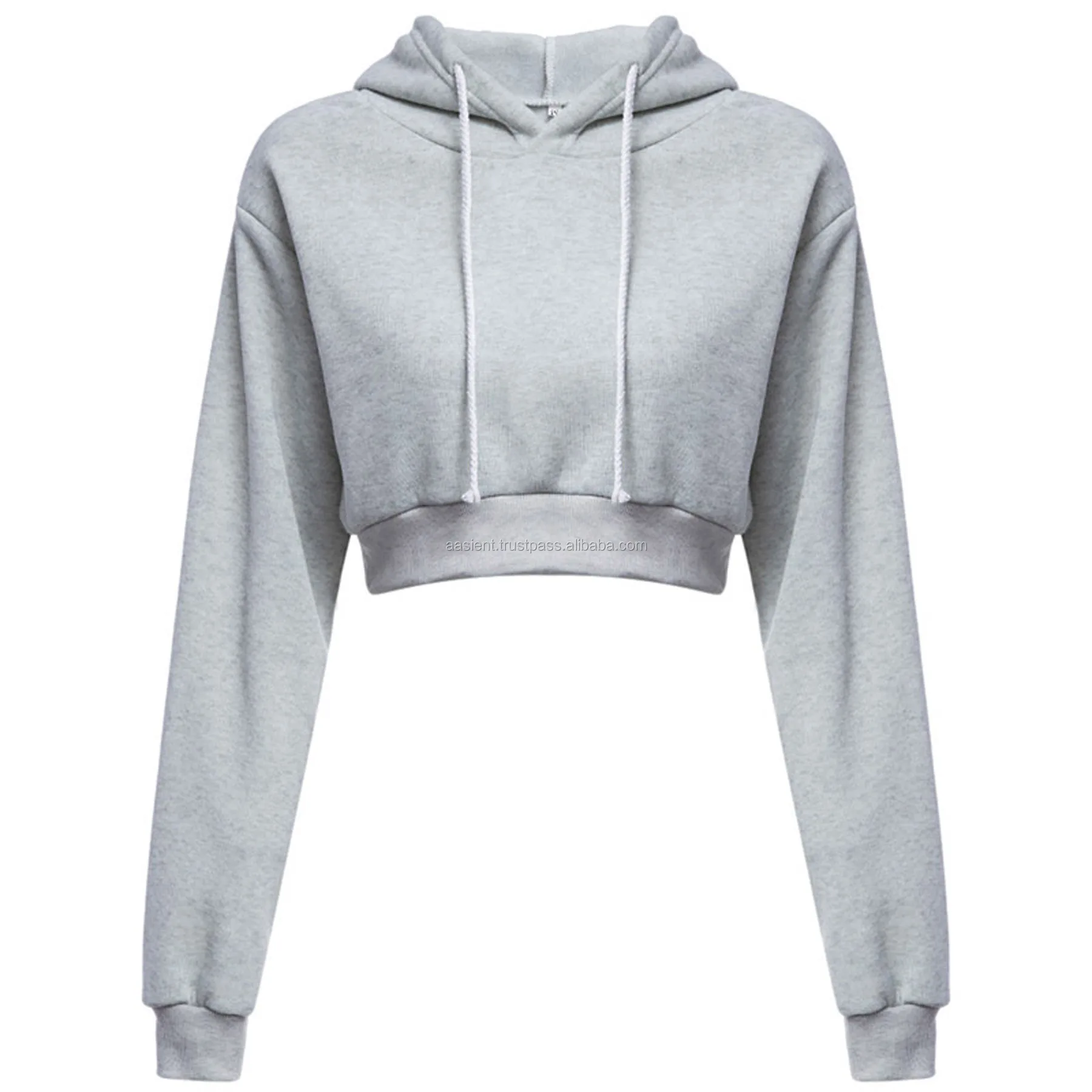 Welp Customized Women Crop Top Hoodie Sweatshirt Casual Pullover - Buy DV-16