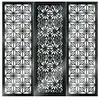 Decorative Exterior Laser Cut Metal Fencing Panel Screen