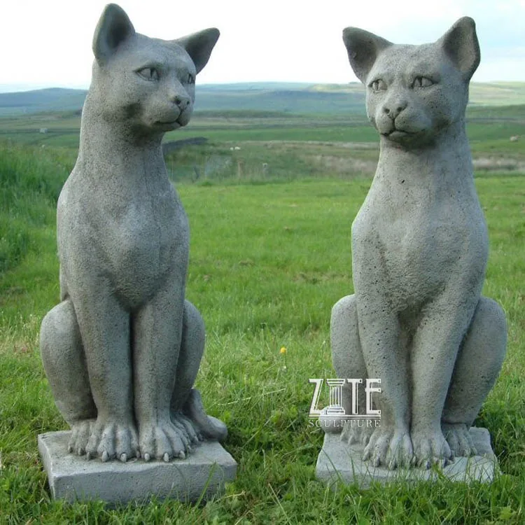 Outdoor Garden Life Size Granite Stone Marble Grinning Cat Statue View Cat Statue Zite Product Details From Hebei Zite Import Export Trading Co Ltd On Alibaba Com