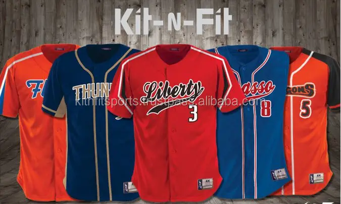 Source Custom Fashion Strip Baseball Jersey Shirts for Men Hip Hop