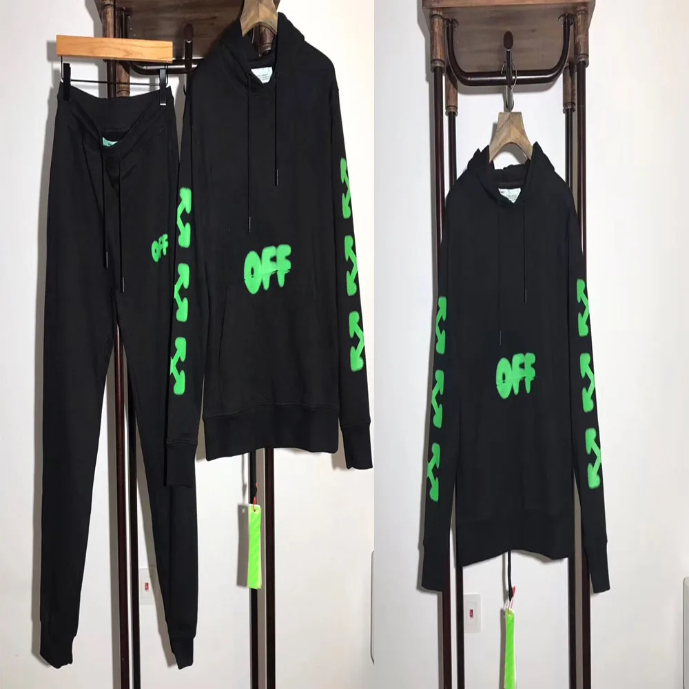 black hoodie tracksuit