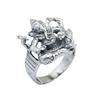 Lord ganesha dedicated 925 sterling silver plain ring