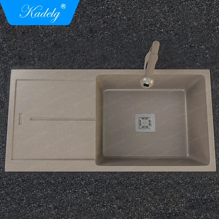 Granite Stone Single Bowl Kitchen Sink for Dining Room