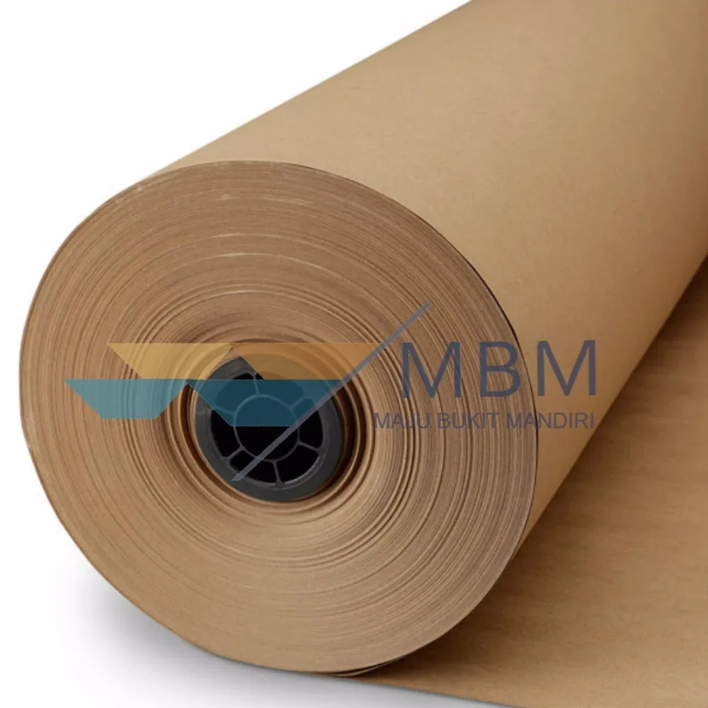 brown craft paper roll
