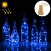 Wholesale 1M String Light,Blue,10 LEDs SMD 0603,Drop Ship Fairy Lamp with Bottle Stopper,DC 5V