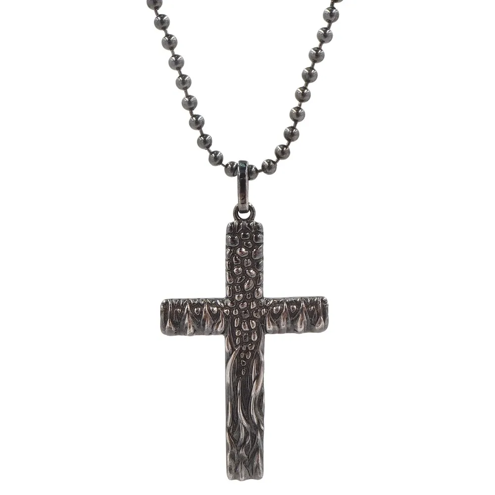 Sterling Silver Jewelry 925 Sterling Silver Cross Necklace For Men ...