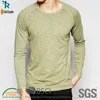 2018 Bangladesh garment made Mens full sleeve T-shirt basic various color tees mens full sleeve t shirt