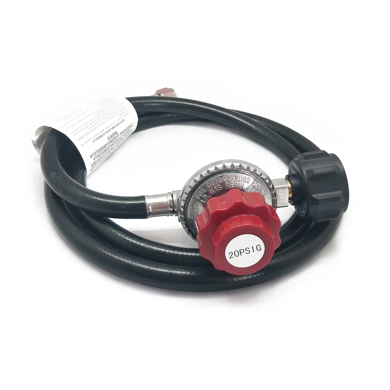 020 Psi Heater Grill Gas Regulator Lpg Regulator With 4ft Hose Kit