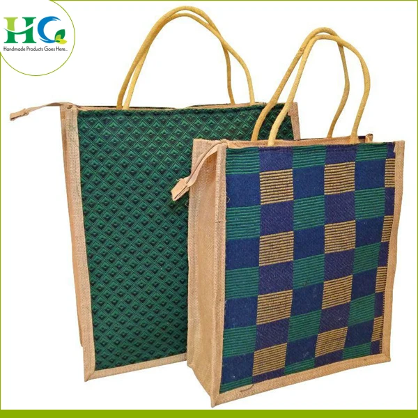 custom printed jute shopping bags
