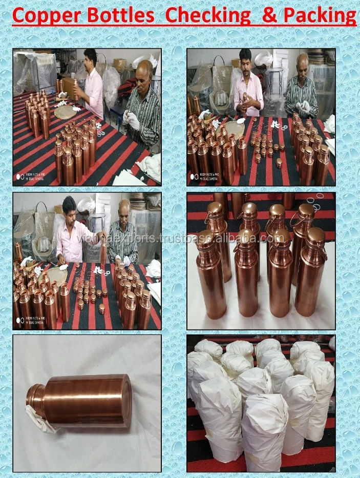 Thermos Pure Copper Water Bottle India For Ayurveda Health Benefits