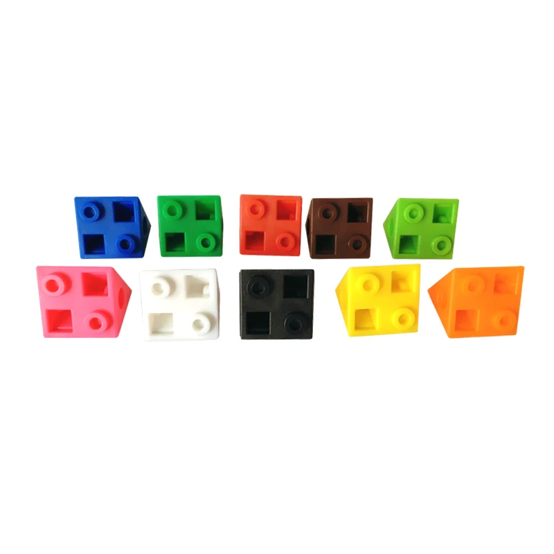 Math Linking Isosceles Right Triangles Cubes Blocks Educational Toy ...