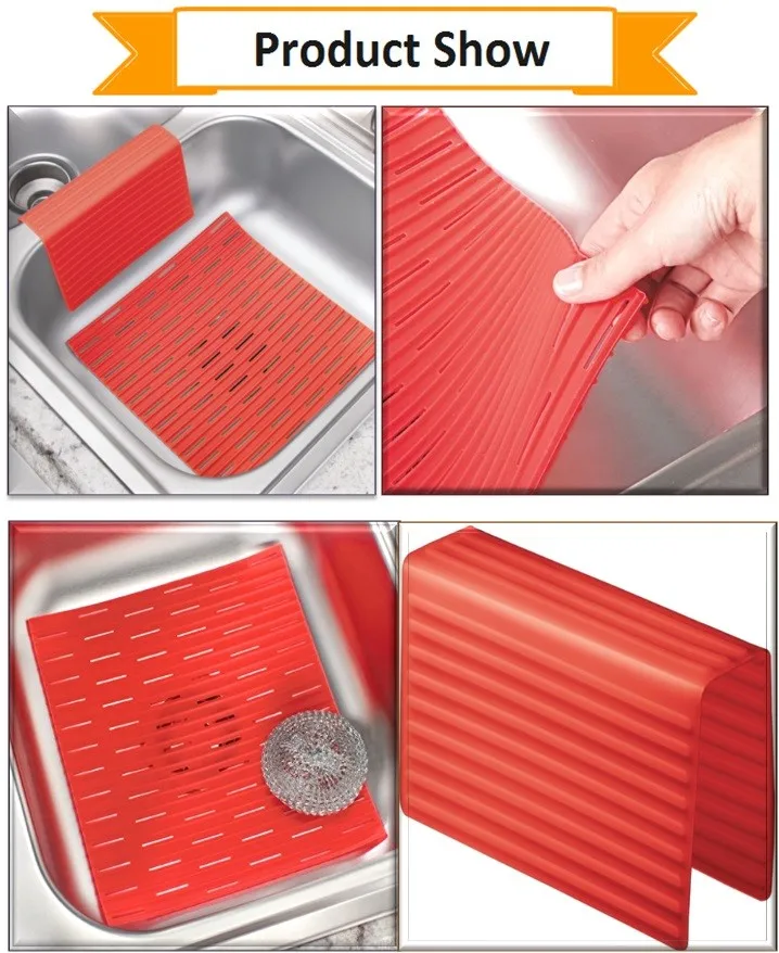 Silicone Sink Divider Protector Kitchen Mat Buy Kitchen Sink Mat,Sink