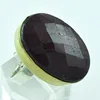Hand Crafted Natural Ruby Stone 925 Sterling Silver Adjustable Ring