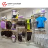 Wall mounted clothing window display ideas rack