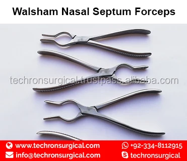 Walsham Nasal Septum Forceps Buy Walsham Forceps Ent Instruments For Septum Straightening Ent Walsham Nasal Straightening Forceps 230cm For Rhinoplasty Best Quality Walsham Heyman Cottle Knight Nasal Septum Straightening Forceps For Nose Surgery