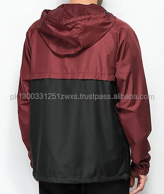 Custom Windbreaker Anorak Jacket Coaches Jacket Beautifully Customize
