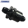 Aluminium AN Hose Fitting Inline Fuel Oil Petrol Diesel Marine Water Non Return Vent One Way AN Check Tunning Valve