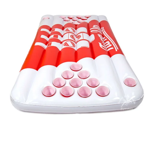 pvc inflatable beer pong ball table