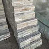 Beige cultural stone veneer exterior wall interlocking outdoor slate tile