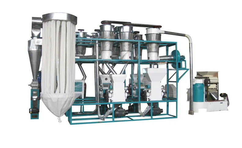 maize milling machine line