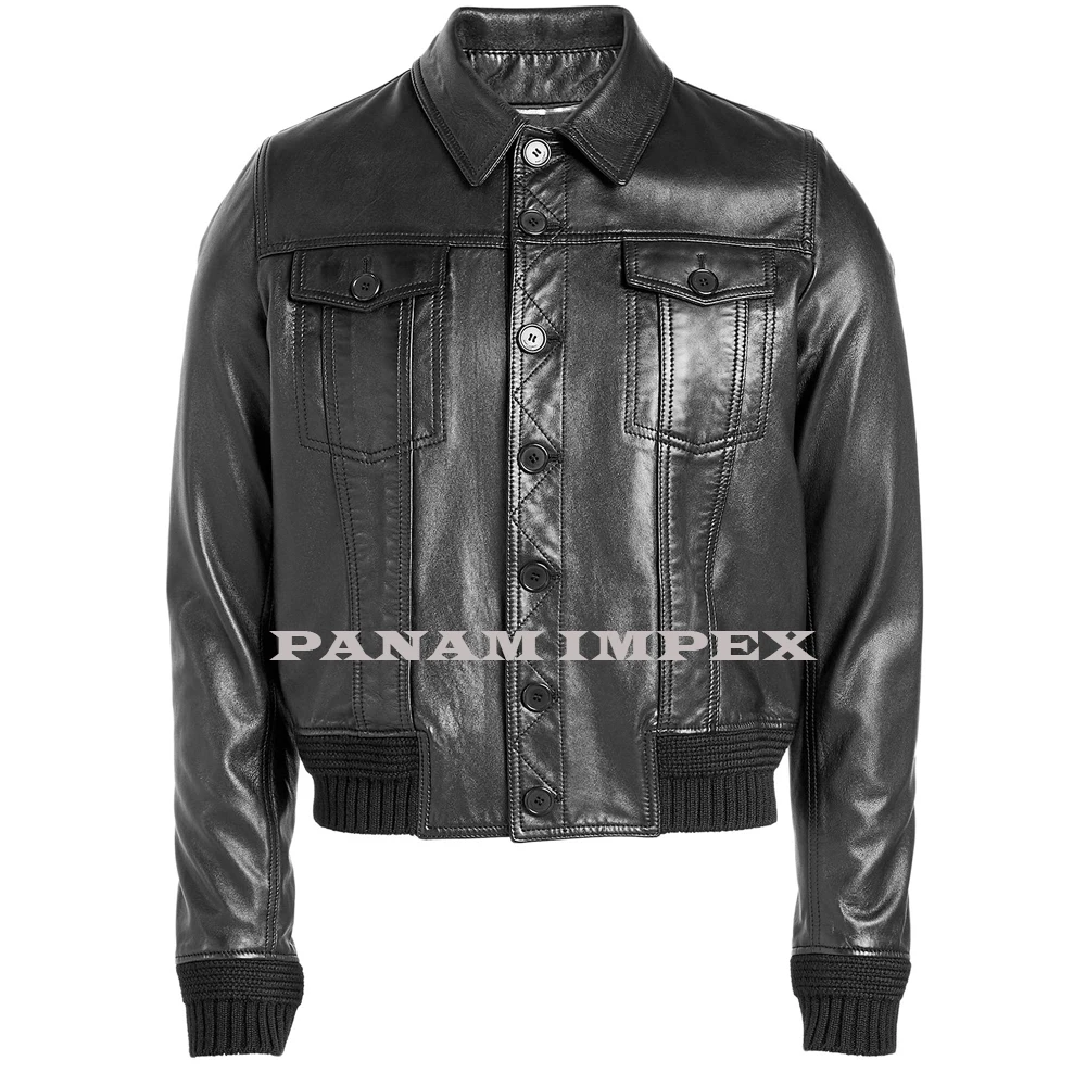 airline pilot leather jacket