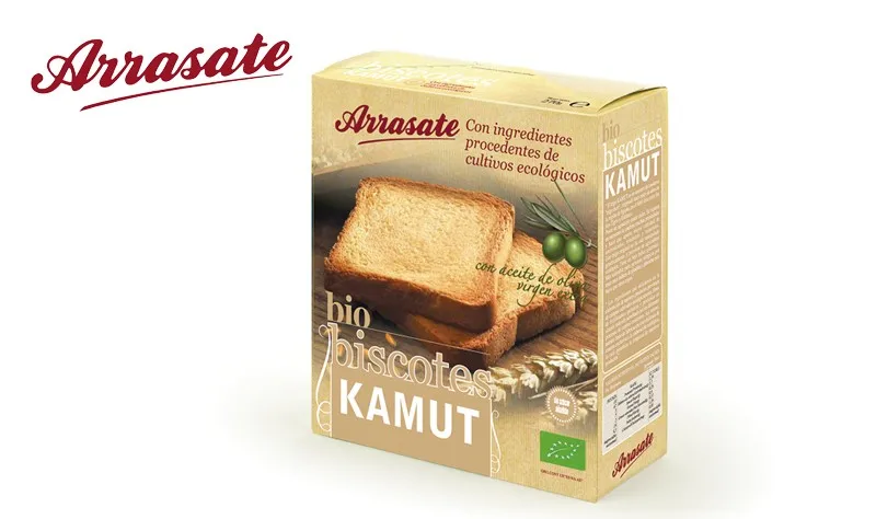 Bio Kamut Khorasan Mehl Zwieback Hersteller Arrasat Buy Toast Brot Tasche Kamut Zwieback Pfannen Product On Alibaba Com