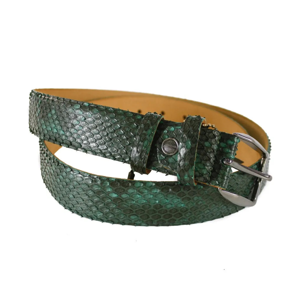 Exotic Snake Skin Genuine Python Leather Men Belts - Buy Belts Leather ...