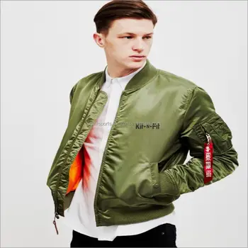 mens army green bomber jacket
