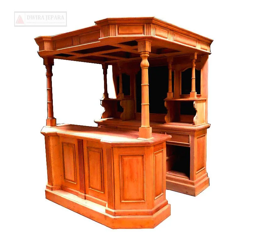 Jepara Furniture Bar Set Made From Classic Mahogany Wood And We Still