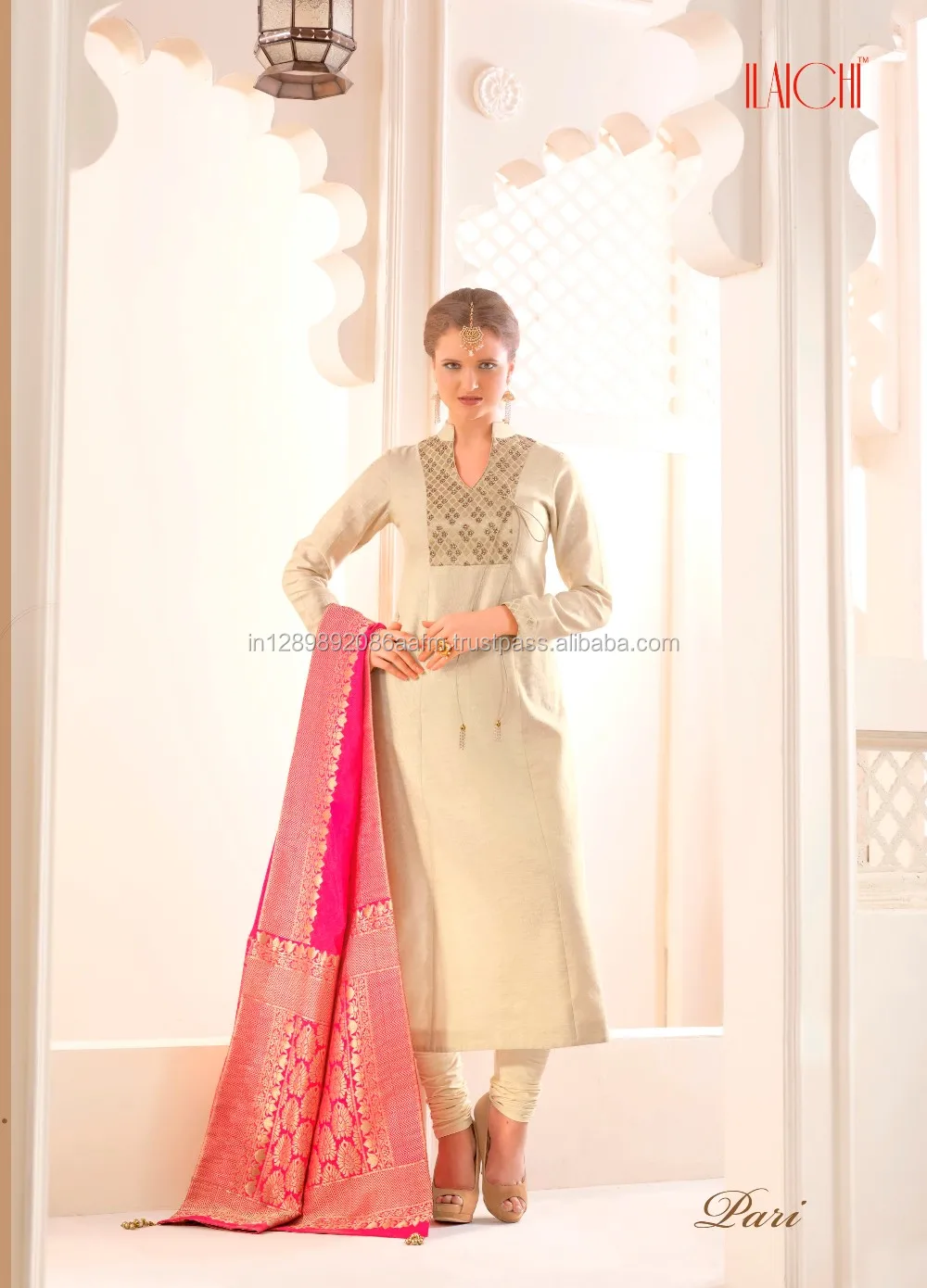 white colour kameez design